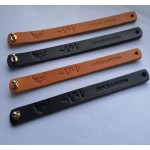 Leather Wristband Custom Branded