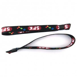 5/8 "Sublimated fabric fabric disposable activity wristband Logo Printed