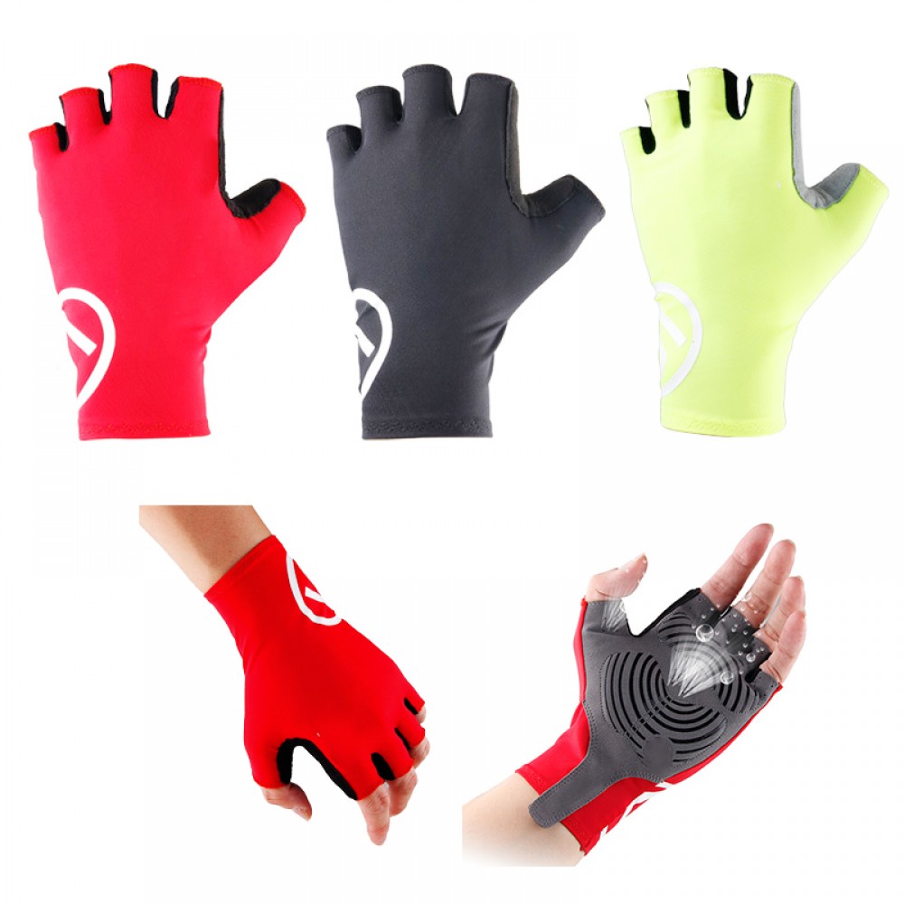 Gloves Cycling Withink Half Finger Custom Branded Gloves Cycling Withink Half Finger Custom Branded