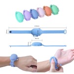 Custom Printed Silicon Hand Sanitizer Wristband