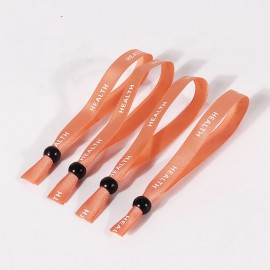 Satin Wristbands Custom Branded