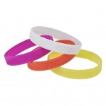 Silicone Bracelet Logo Printed