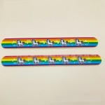 Custom Printed Silicone Slap Bracelet