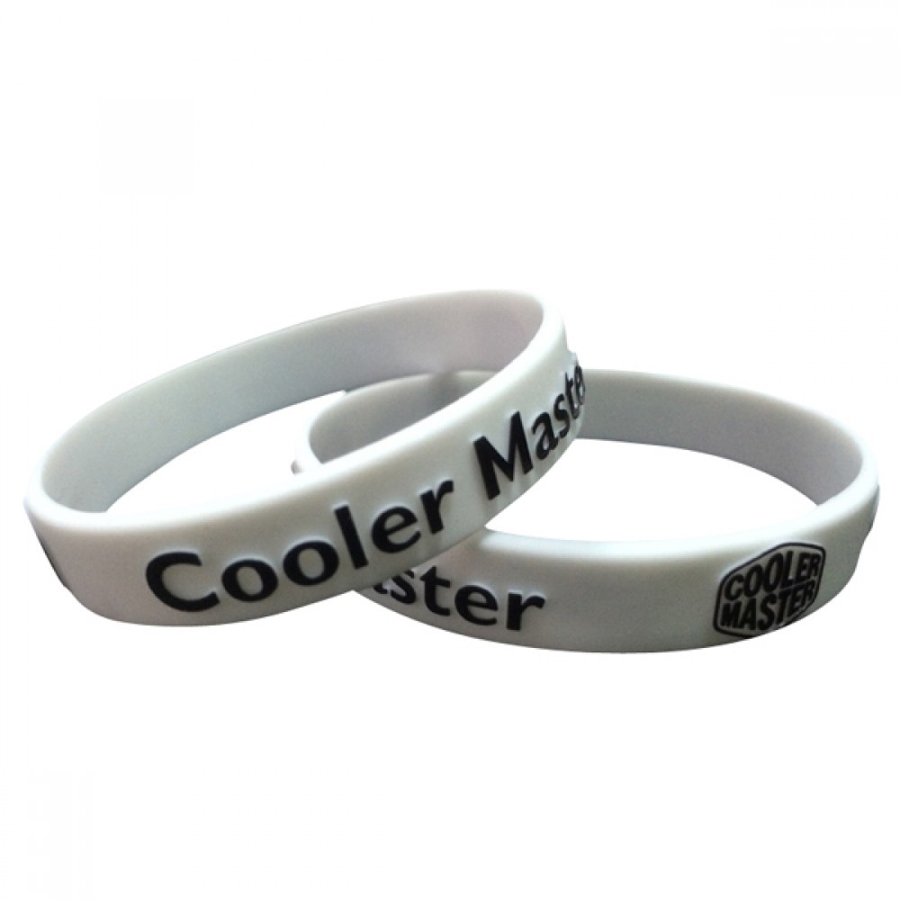 Embossed Silicone Bracelet (8"x1/2") Custom Imprinted Embossed Silicone Bracelet (8"x1/2") Custom Imprinted