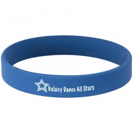 3.75" Blue/White Bracelet Custom Branded
