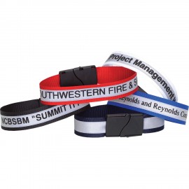 Custom Imprinted Reflective Wristband  Custom Imprinted Reflective Wristband
