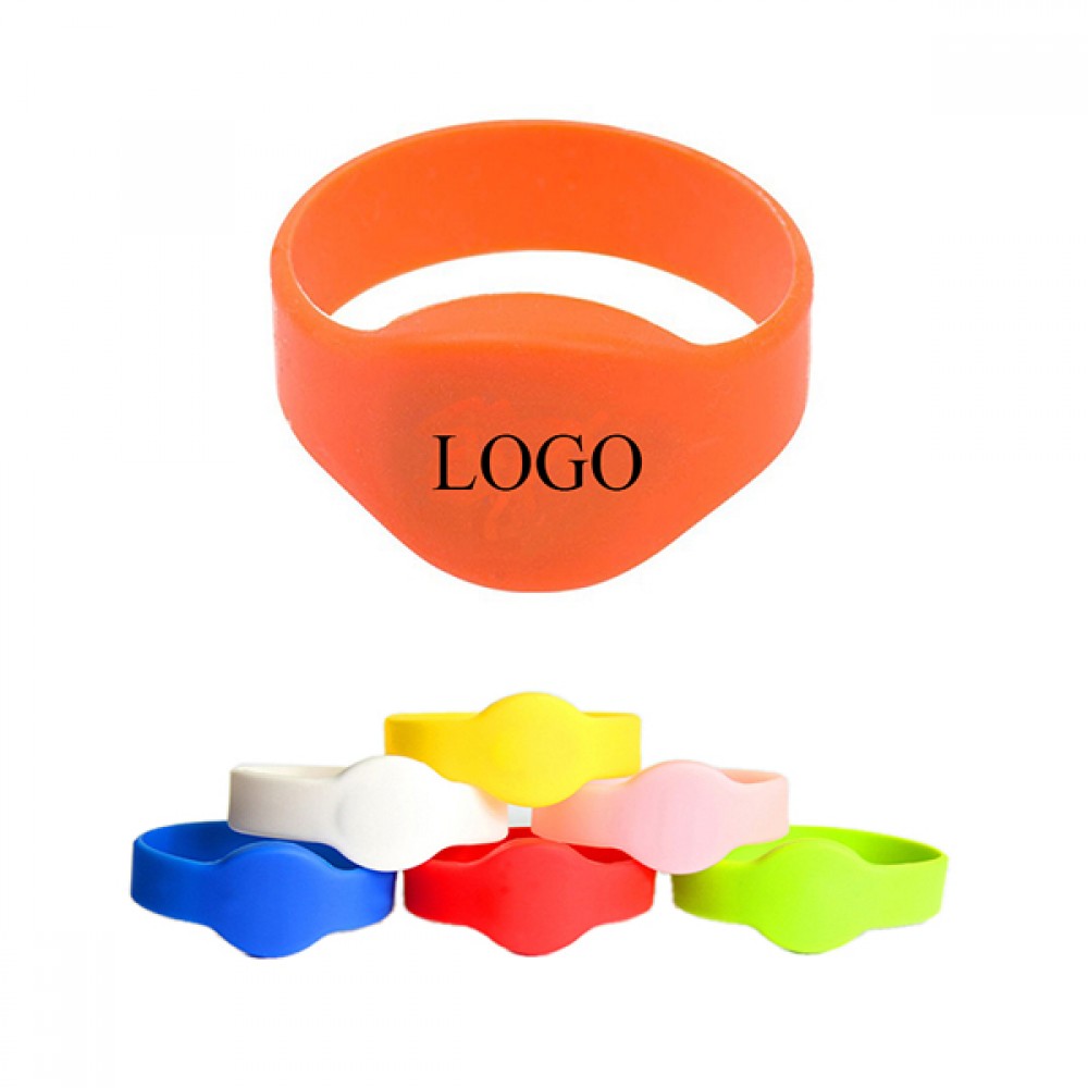 Logo Branded Silicone RFID Wristband Logo Branded Silicone RFID Wristband