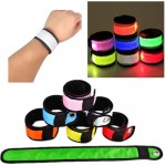 Nylon LED Slap Bracelet Custom Branded