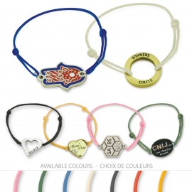 Custom Imprinted U-Charm Bracelet