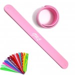 Logo Branded Silicone Slap Bracelet