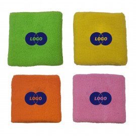 Custom Printed MOQ 50PCS Sweat Absorbent Wristband