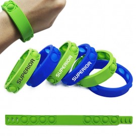 Push Poping Toy Bracelet Custom Branded