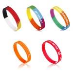 Custom Printed Screen Printed Silicone Wrist Band