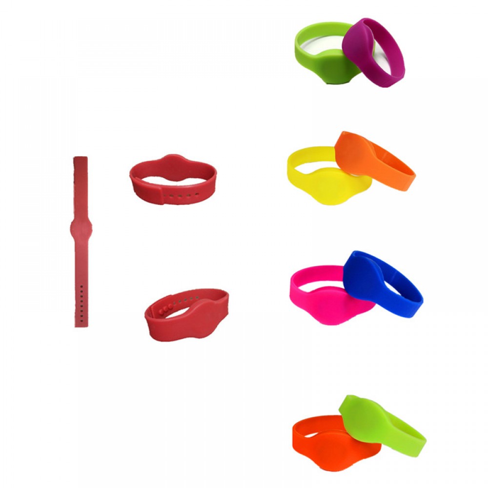 Custom Imprinted Silicone Wristband without RFID Chip Custom Imprinted Silicone Wristband without RFID Chip