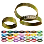 Camouflage Silicone Bracelets Custom Branded