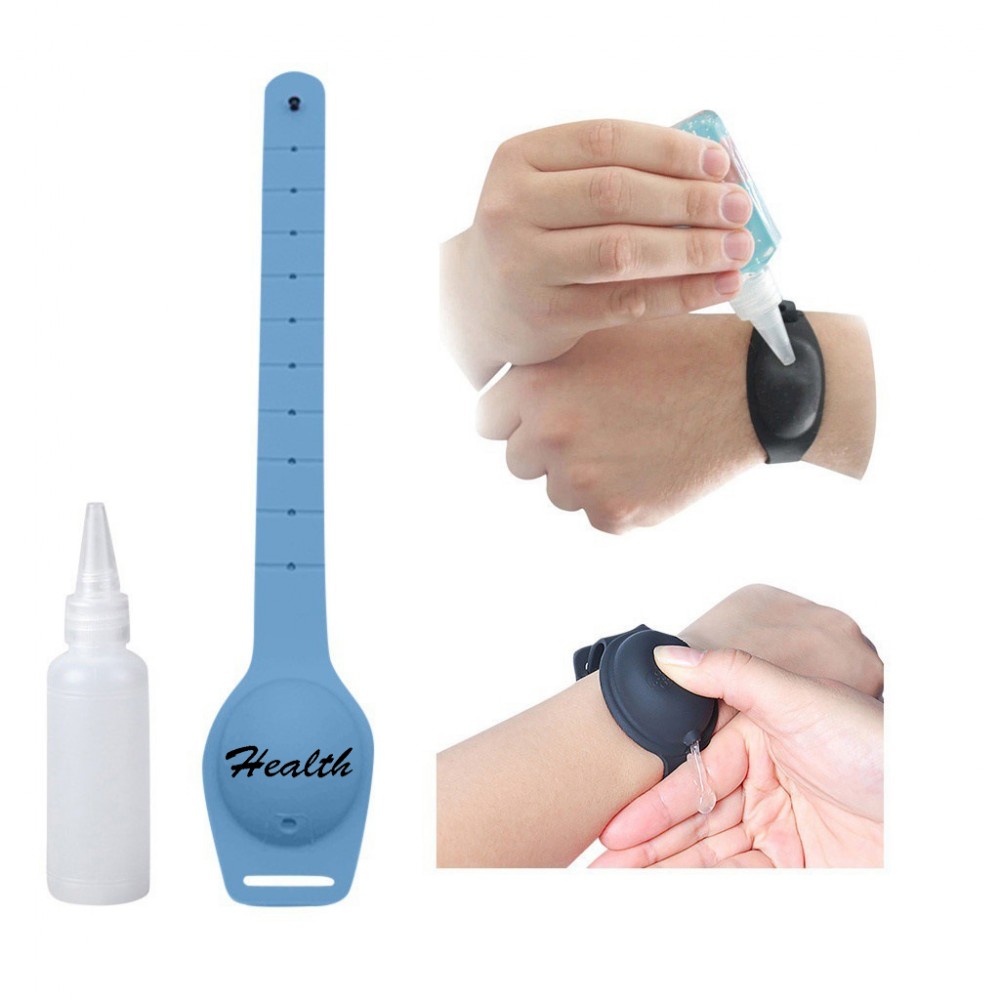 Logo Branded Refillable Silicone Wristbands Logo Branded Refillable Silicone Wristbands