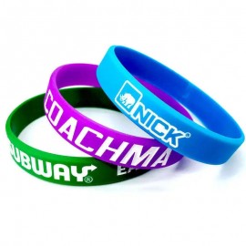 Custom Imprinted OEM Elastic Eco-friendly Wristbands Bracelet