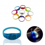 Custom Imprinted Light Up LED Flashing Bracelet