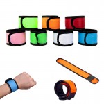 Logo Branded Nylon LED Slap Bracelet