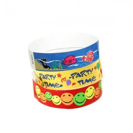 Custom Printed Preprinted Tyvek Wristband (1")