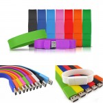 USB 2.0 Wristband Flash Drive (4GB) Logo Printed