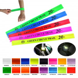 Reflective Vinyl Cycling Strap Custom Branded