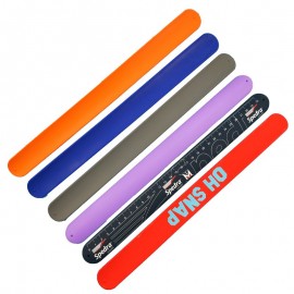 Silicone Slap Bracelet Custom Branded