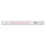 Custom Printed Seed Paper Breast Cancer Awareness Wristband - Style B