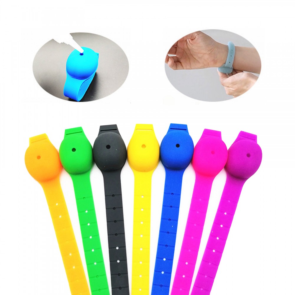 Silicone Hand Sanitizer Bracelet Custom Branded Silicone Hand Sanitizer Bracelet Custom Branded