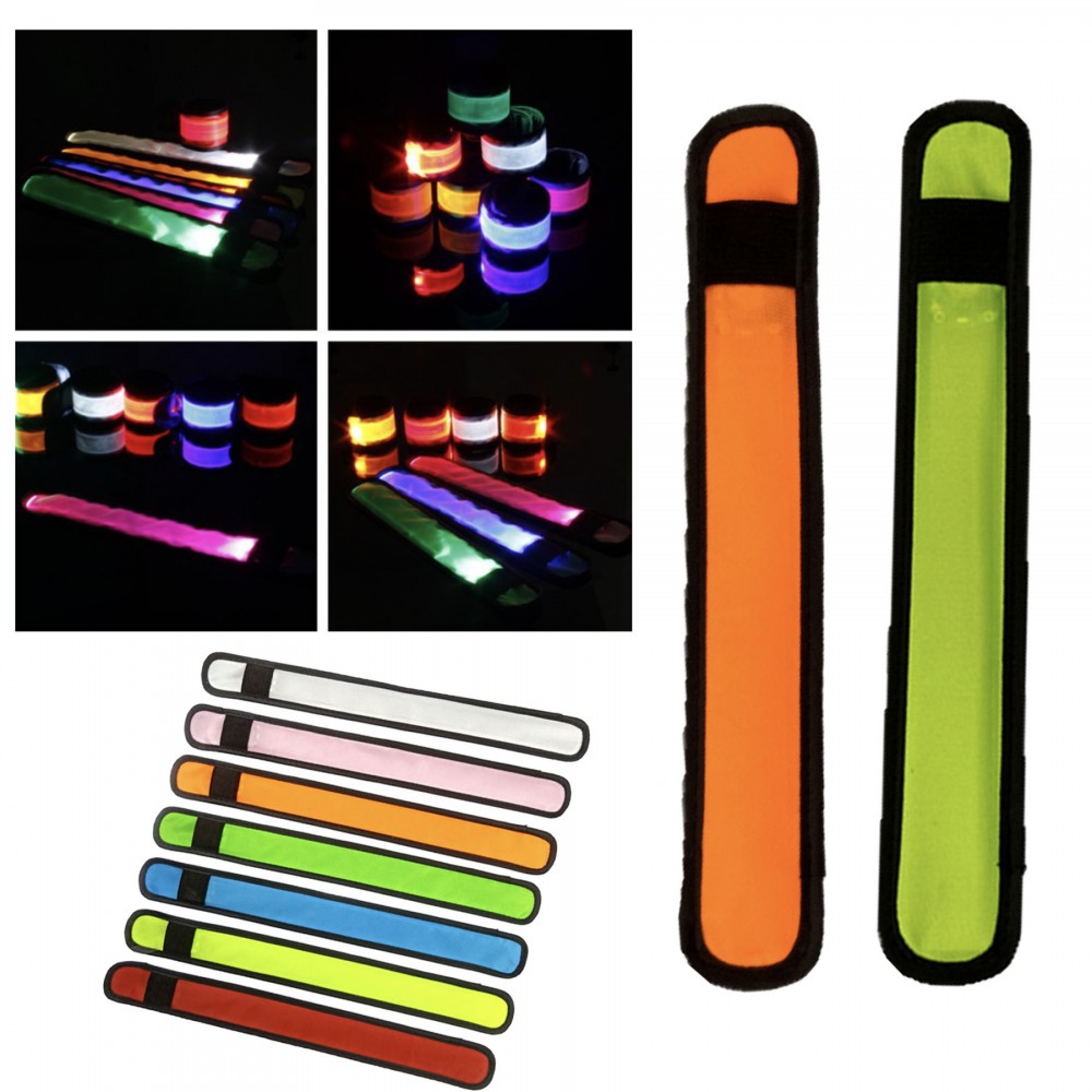 Light Flashing Slap Bracelet Custom Branded Light Flashing Slap Bracelet Custom Branded