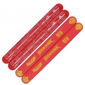 Logo Branded Vinyl Slap Bracelet  Logo Branded Vinyl Slap Bracelet