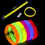 Custom Imprinted Single Color Glow Bracelets Bangles
