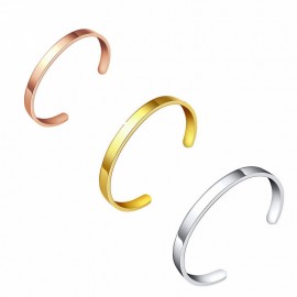 Logo Branded Blank Cuff Stainless Steel Bracelet  Logo Branded Blank Cuff Stainless Steel Bracelet