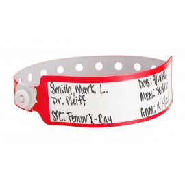 Vinyl Adult Write-On Wristband Custom Imprinted
