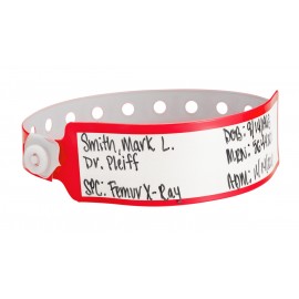 Custom Imprinted Vinyl Adult Write-On Wristband