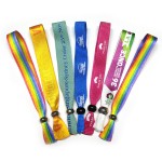 Fluorescent Neon Full Color Cloth Wristbands Fluorescent Neon Full Color Cloth Wristband Custom Branded