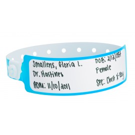 Poly Adult Write On Wristband Custom Branded  Poly Adult Write On Wristband Custom Branded