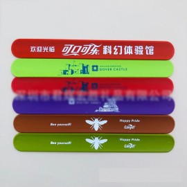 Silicone Slap Bracelet Custom Imprinted  Silicone Slap Bracelet Custom Imprinted