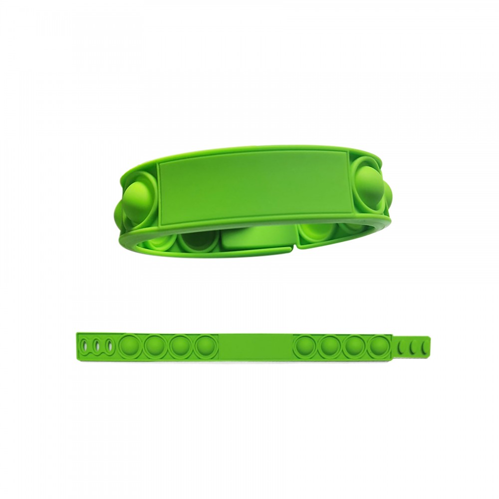 Bubble Silicone Wristband Custom Branded
