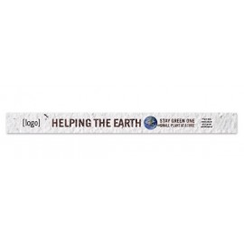 Logo Branded Earth Day Seed Paper Wristband - Style F