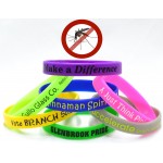 Logo Branded " Printed Mosquito Repellant Wristbands