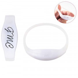 Custom Printed Remote Control RGB LED Wristband  Custom Printed Remote Control RGB LED Wristband