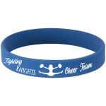 Logo Branded 4.1" Blue/White Bracelet
