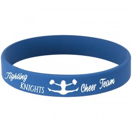 Logo Branded 4.1" Blue/White Bracelet