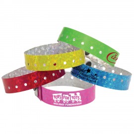 Liquid Glitter Wristband Custom Imprinted