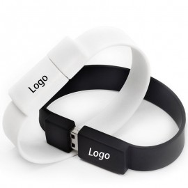 Wristband USB Flash Drive Logo Printed  Wristband USB Flash Drive Logo Printed