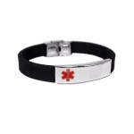Logo Branded Medical Alert ID Bracelet