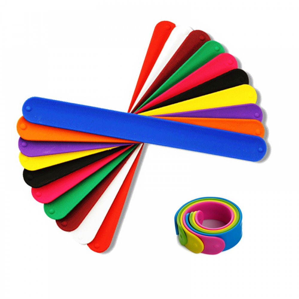 Custom Imprinted Silicone Slap Bracelet Custom Imprinted Silicone Slap Bracelet