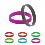 Debossed Silicone Wristband Logo Printed