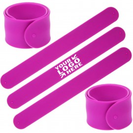 Silicone Slap Bracelet Custom Imprinted